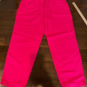 J. Crew Hot Pink Pants